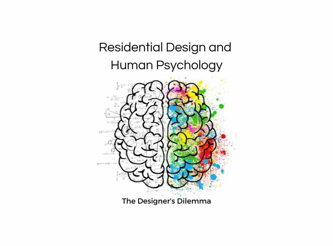 Residential Design And Human Psychology CDC Blog Post