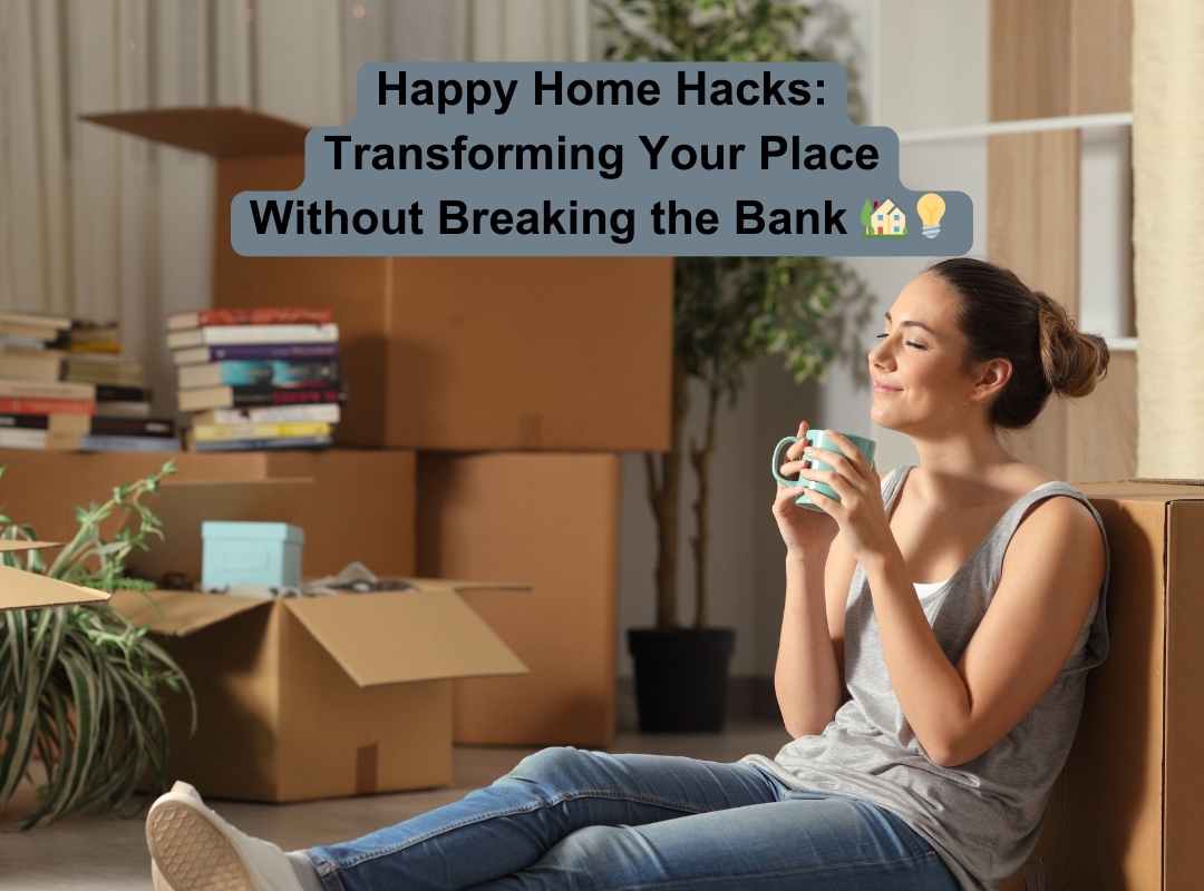 Happy Home Hacks On Any Budget - rent or own